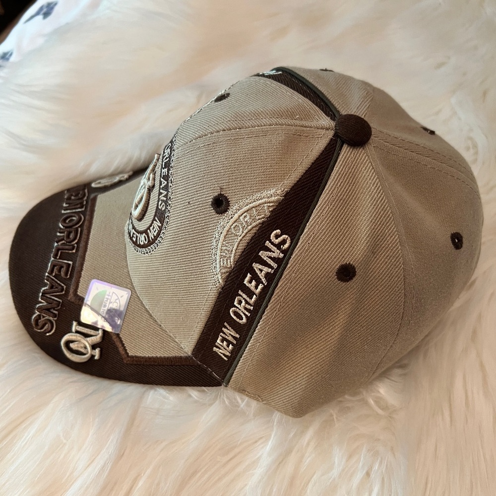 City Hunter Authentic Headwear New Orleans Cap, Beautiful Embroidered Details - Picture 4 of 10